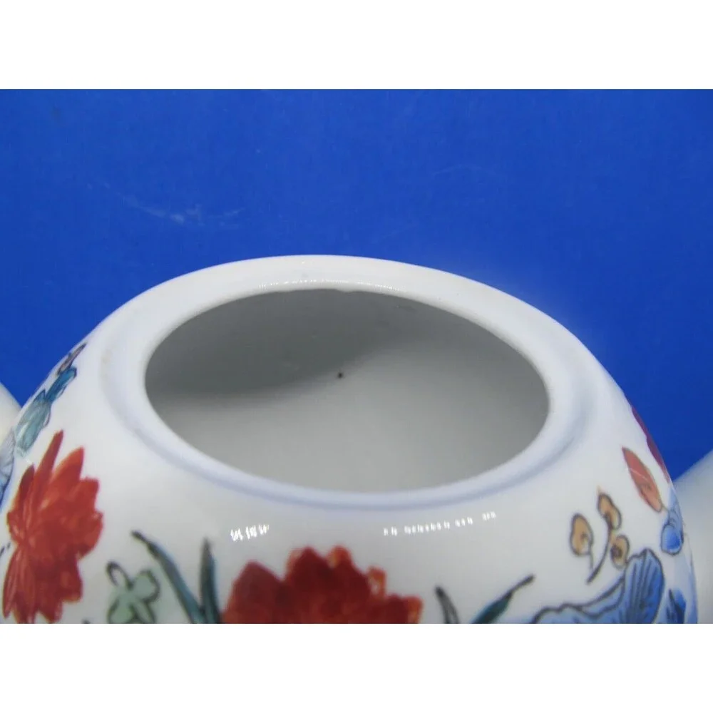 Williams Sonoma Grande Cuisine Ceramic Floral Teapot